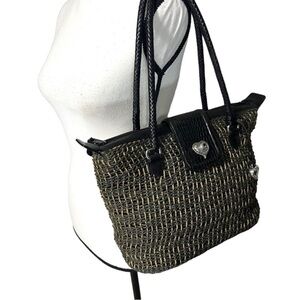 Brighton Women's Woven Straw Purse